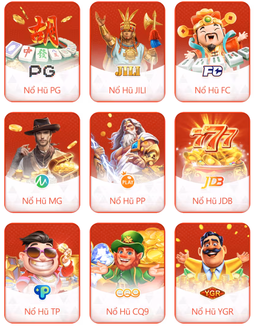 Sảnh game Nổ hũ THANG168